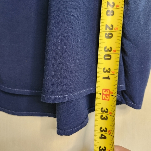 Avenue Women's Top Size 22/24 Blue  Gray Ombre. 3/4 Sleeve - Picture 5 of 7